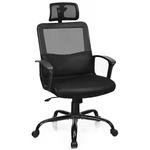 Mesh Office Chair High Back Ergonomic Swivel W/ Lumbar Support & Headrest New. Price: $89.99.