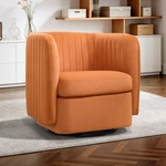Canmov Swivel Accent Chair, 360 Square With Thick Padded Cushion New. Price: $199.99.