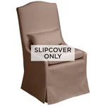 Chocolate Brown Fabric Slipcover For Juliete Collection Dining Chairs New. Price: $99.98.
