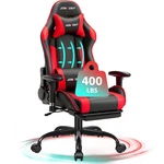 Jonpony Gaming Chair Ergonomic Office Computer Footrest Lumbar Red New. Price: $144.73.