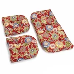 Blazing Needles 3-PIECE All-weather Settee Cushion (set Of 3) New. Price: $91.99.