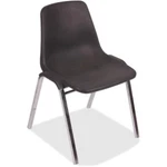 Lorell LLR85567 Stacking Chairs Black Polypropylene Metal Frame New. Price: $459.89.