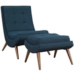 Modway Furniture Ramp Fabric Lounge Chair Set, Azure EEI-2143-AZU New. Price: $469.99.