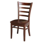 International Concepts Set Of Two Solid Wood Emily Side Chairs Espresso New. Price: $328.45.