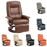 Homcom Faux Leather Manual Recliner With Swivel Wood Base New. Price: $264.99.