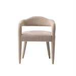 Manhattan Comfort Aspen Dining Armchair With Solid Wood Frame Gold Dust New. Price: $354.92.