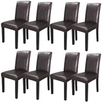 Set Of 8 Urban Leather Dining Parson Chair Kitchen Formal Elegant Design New. Price: $273.58.