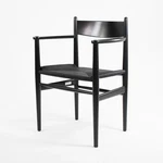 2020 CH37 Dining Chair By Wegner For Carl Hansen Black Paper Cord 1X Avail Used. Price: $975.00.