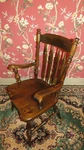 Ethan Allen Catkin Arm Chair 6011 Antiqued Old Tavern Pine Collection Usa Made Used. Price: $195.00.