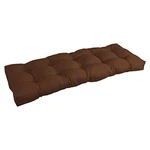 Blazing Needles Twill Tufted Bench Cushion 51IN X 19IN Chocolate New. Price: $64.90.