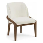 Bowery Hill Contemporary Cream Vegan Leather Upholstered Dining Chair New. Price: $411.75.