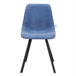 Leisuremod Markley Modern Leather Dining Side Chair With Metal Legs Peacock Blue New. Price: $155.07.