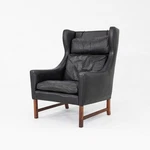1960S Fredrik Kayser For Vatne Mobler Of Norway Model 965H Lounge Chair In Black Used. Price: $3500.00.