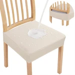Smiry Waterproof Seat Covers For Dining Room Chairs Set 4, Beige New. Price: $35.99.