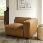 Auren Right Armchair In Camel New. Price: $637.00.