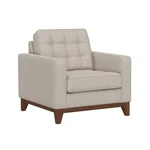 Pemberly Row 38" Accent Chair W/ Pocketed Coil Cushion & Flax Upholstery - Beige New. Price: $652.99.