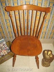 Ethan Allen Governor Carver Chair Heirloom Nutmeg Maple Wood 10 6081 Made In Usa Used. Price: $200.00.