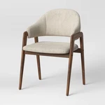 Ingleside Open Back Upholstered Wood Frame Dining Chair Linen - Project 62 New. Price: $103.99.
