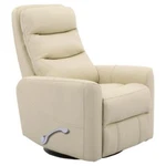 Pemberly Row Polyester/pu Manual Swivel Glider Recliner Oyster New. Price: $662.73.