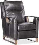 Hooker Furniture RC810-PH Relic 28"W Leather Recliner Graphite / Light Wood New. Price: $2312.00.