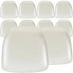Flash Furniture Amelia 10 Pack Ivory Vinyl Chiavari Chair Cushions Event New. Price: $75.00.