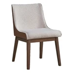 Pemberly 19" Velvet Side Chairs In White/brown/walnut (set Of 2) New. Price: $353.22.