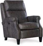 Hooker Furniture RC103-PH Hurley 31"W Metal Framed Leather Saddlebag Lead New. Price: $1285.00.