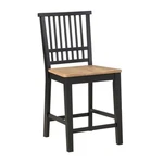 Pemberly Row Rubberwood/iron Counter Chair In Black (set Of 2) New. Price: $295.90.
