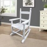 Goujxcy Kids' Rocking Chairs, Childrens Chair, Wooden Large, WHITE2 New. Price: $110.99.
