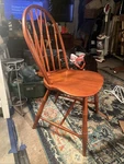 Antique S. Bent & Bros Colonial Revival Brace Back Windsor Chair Used. Price: $159.99.