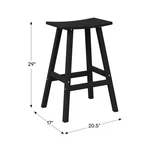 29" Saddle Backless Bar Stool / Counter Chair Seat Kitchen Home Dining Table New. Price: $79.99.