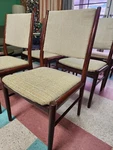 6 Vintage Mid-century Modern Rosewood Dining Chairs Skovby Used. Price: $3225.00.