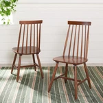Safavieh Priam Dining Chair Set Of 2 Walnut New. Price: $182.99.