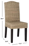 Safavieh Odette Wicker Dining Chair, Reduced Price 2172767041 SEA8015A-SET2 Open. Price: $167.00.