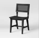 Tormod Backed Cane Dining Chair Black - Project 62 New. Price: $119.99.