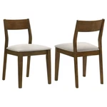 Coaster Almonte Dining Chair Upholstered Seat Dark Brown (set Of 2) - 108922 New. Price: $144.99.