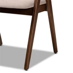 Baxton Studio Danton Beige And Brown Finished Wood Dining Chair (set Of 2) New. Price: $264.93.