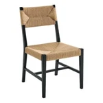 Modway Bodie 21" Modern Elm Wood/paper Rope Dining Chair Black/natural New. Price: $247.23.