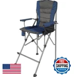 Stonehomy Extra Tall Folding Chairs For Adults 330LBS Portable Bar Height New. Price: $157.47.