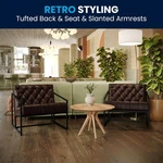 Flash Furniture Hercules Madison Leather Tufted Accent Chair New. Price: $428.94.