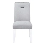 Global Furniture Usa Monaco Light Gray Fabric Dining Chairs - Set Of Two New. Price: $294.68.