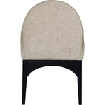 Meridian Furniture Waldorf Beige Chenille Fabric Dining Arm Chair New. Price: $396.64.