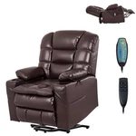 Power Lift Recliner Chair, Triple-motor, Large Electric With Heat And New. Price: $701.12.