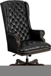Flash Furniture Bonded Leather Office Chair, Black CI-360-BK-GG New. Price: $1249.99.