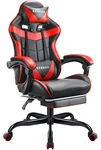 Video Game Chair With Footrest And Lumbar Support New. Price: $133.99.