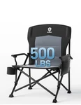 Ever Advanced Oversized Folding Camping Chair, For Adults Heavy Large, Grey New. Price: $98.25.