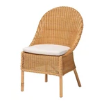 Bali & Pari Camelia Bohemian Light Honey Rattan Dining Chair New. Price: $232.00.
