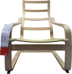 Brand New Ikea Poang Chair Frame Only In Birch Veneer 813.058.07. Price: $127.94.