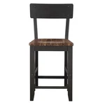 Pemberly Row Rubberwood/iron Counter Chair In Black (set Of 2) New. Price: $246.56.
