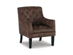 Signature Design By Ashley Drakelle Traditional Accent Chair Brown Unspecified New. Price: $297.95.